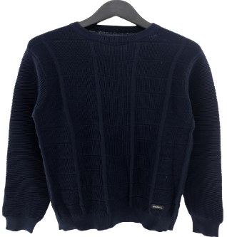 Mens Sweater with 85% Acrylic 15% Wool,